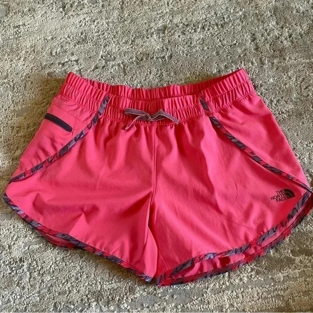 The North Face Class V Athletic Shorts Active Running Pink: Medium